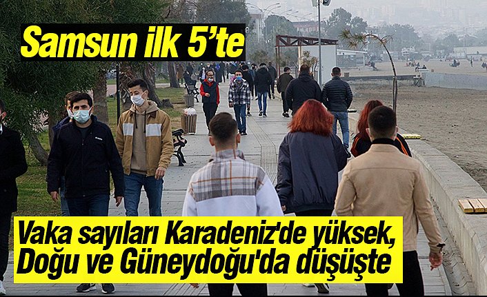 Vaka sayıları Karadeniz'de yüksek, Doğu ve Güneydoğu'da düşüşte