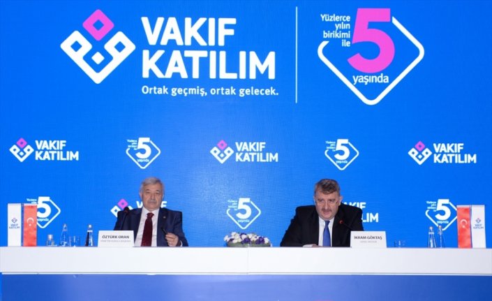 Vakıf Katılım 5'inci yılını kutluyor