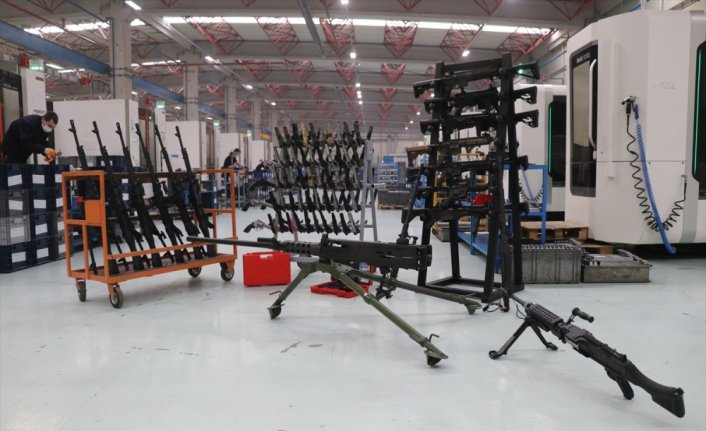 Yerli ve milli makineli tüfek güvenlik güçlerinin destekçisi olacak