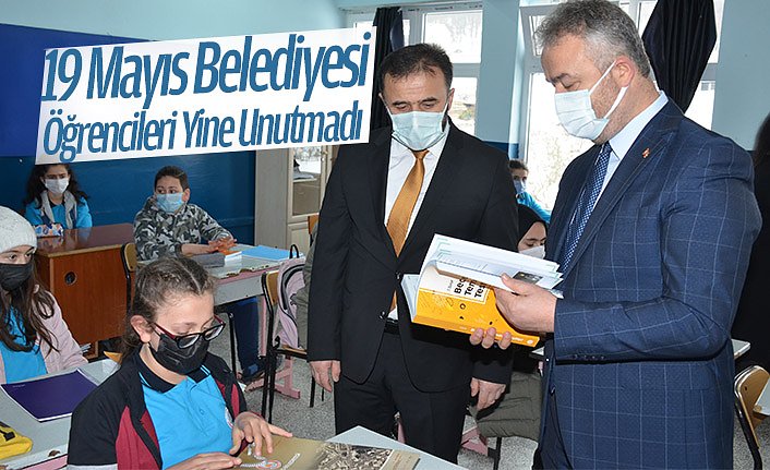 19 Mayıs Belediyesi Öğrencileri Yine Unutmadı