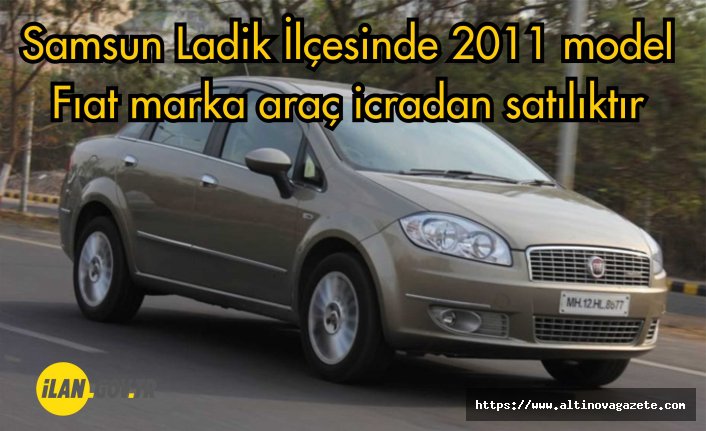 2011 model Fıat marka araç icradan satılıktır