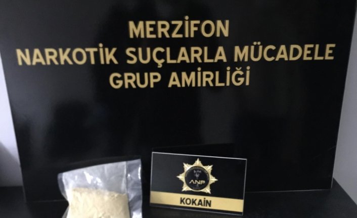 Amasya'da uyuşturucu operasyonunda 2 kişi gözaltına alındı