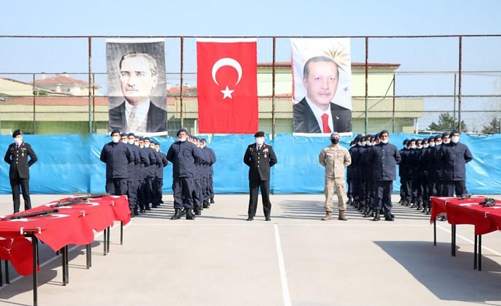 Bafra'da acemi erler yemin etti