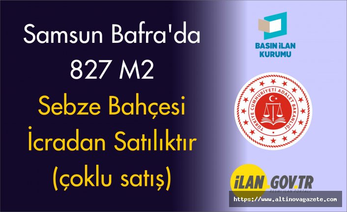 BAFRA İCRA DAİRESİ MÜDÜRLÜĞÜ