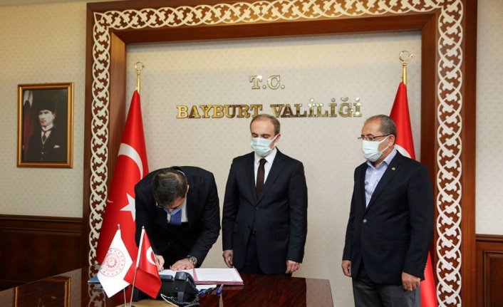 Bayburt'ta KUDAKA destekli 7 proje için imza töreni düzenlendi