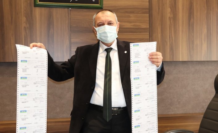 Bolu'da hayırseverler ihtiyaç sahiplerinin doğalgaz ve elektrik faturaları ödedi