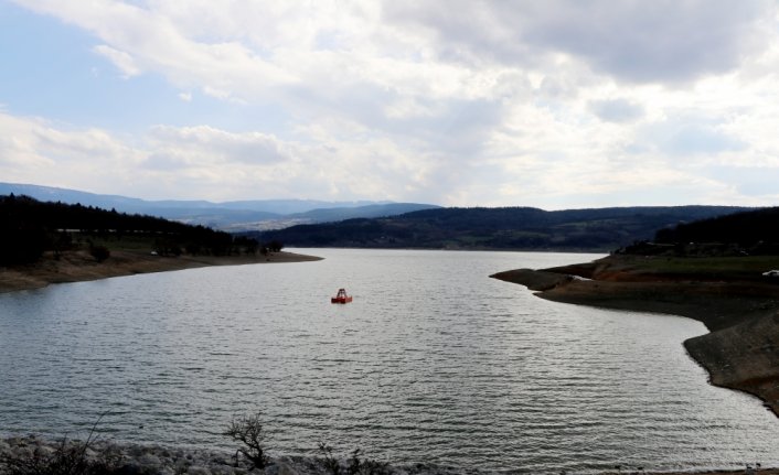 Bolu'nun içme suyu kaynağı Gölköy Barajı'nda su seviyesi yüzde 43'e yükseldi