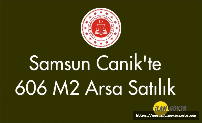 Canik'te 606 m2 arsa satılık