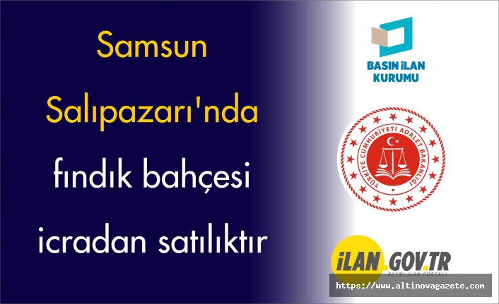 ÇARŞAMBA İCRA DAİRESİ MÜDÜRLÜĞÜ