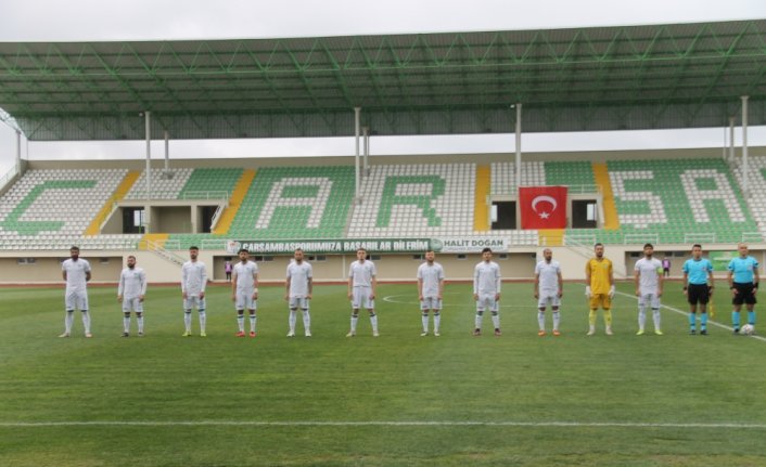 Çarşambaspor'da galibiyet sevinci