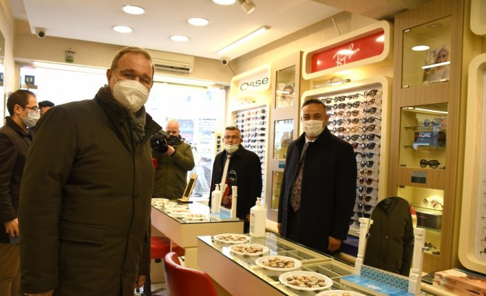 CHP Ekonomi Masası Heyeti, Çorum'da esnafı ziyaret etti