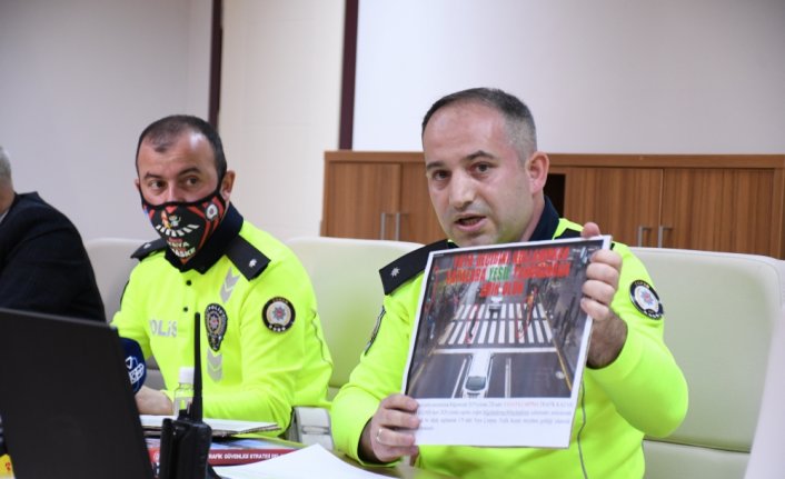 Çorum'da 315 noktada 750 polisle 