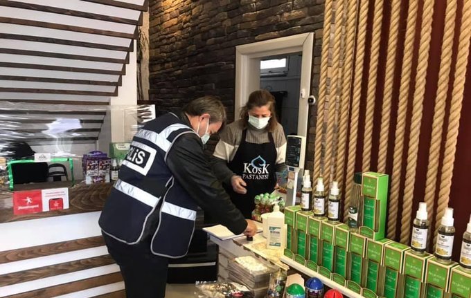 Kovid-19 vakalarının arttığı Sinop, Amasya ve Tokat'ta denetimler artırıldı