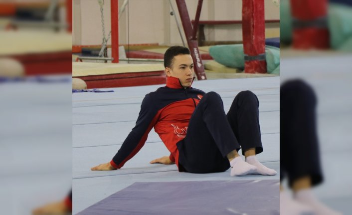 Milli cimnastikçi Ahmet Önder, olimpiyatlarda madalya hedefine kilitlendi: