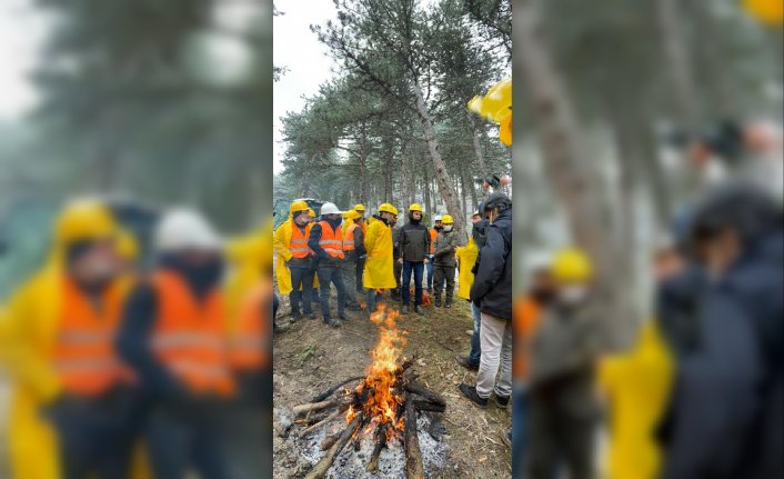 Orman personeline iş sağlığı ve standardizasyon eğitimi verildi