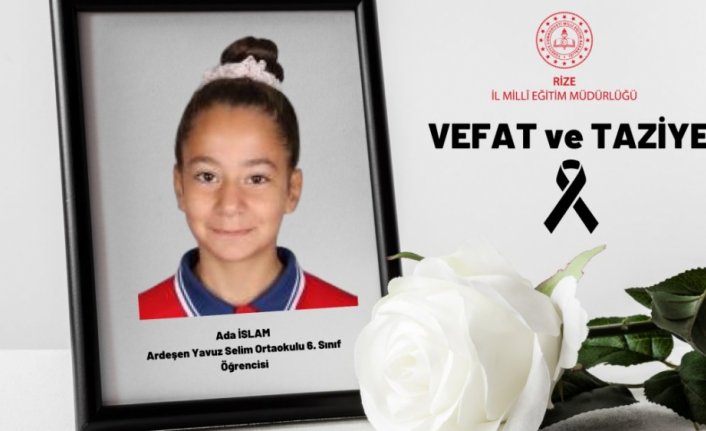 Rize'de kalp krizi geçiren ortaokul öğrencisi hayatını kaybetti
