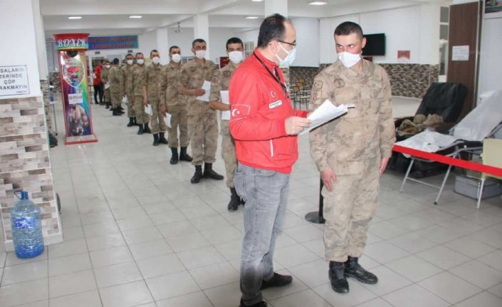 Safranbolu'da 1188 Mehmetçik kan bağışı yaptı