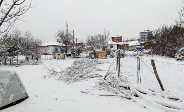 Samsun, Kastamonu, Çorum, Çankırı, Tokat ve Sinop'ta kar yağışı etkili oldu