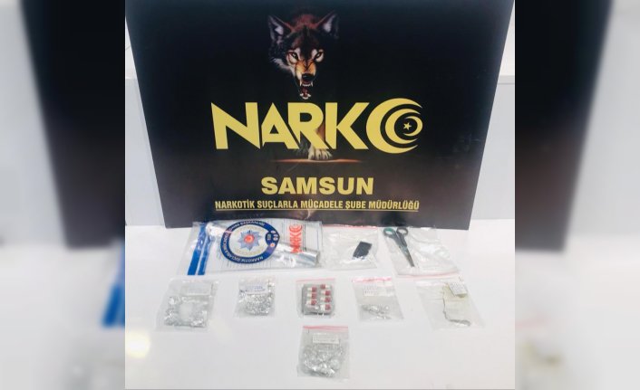 Samsun'da uyuşturucu operasyonunda 2 şüpheli yakalandı