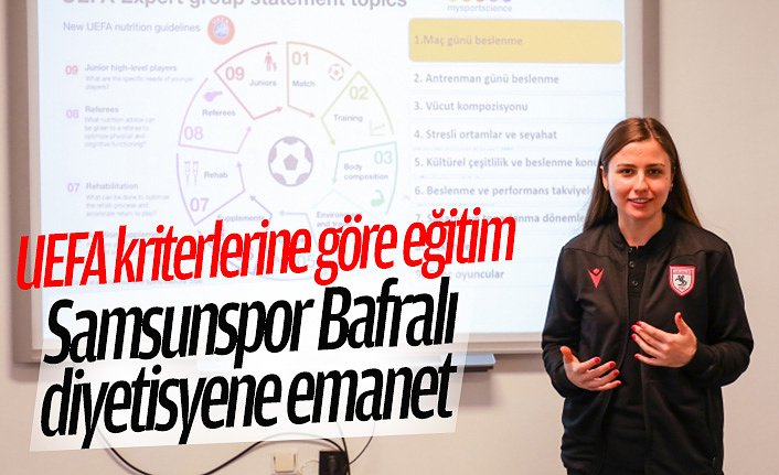 Samsunspor Bafralı diyetisyene emanet