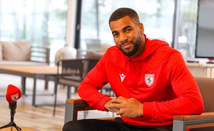 Samsunsporlu futbolcu Mathias Coureur'un hedefi Süper Lig