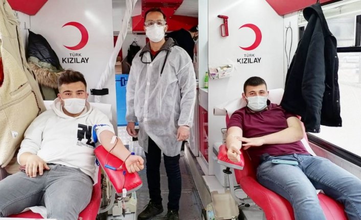 Taşova'da kan bağışı kampanyası düzenlendi