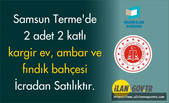 TERME İCRA DAİRESİ MÜDÜRLÜĞÜ