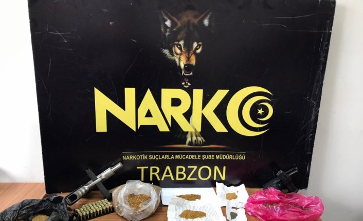 Trabzon'da uyuşturucu operasyonunda 4 kişi gözaltına alındı
