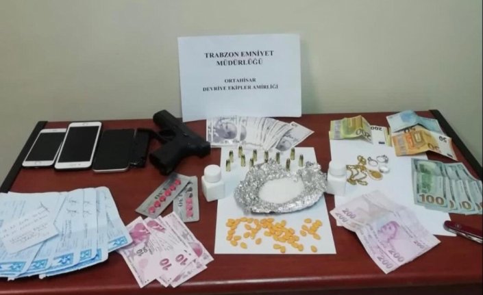 Trabzon'da uyuşturucu operasyonunda bir kişi yakalandı