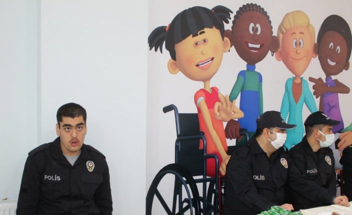 Amasya'da engelli çocukların 