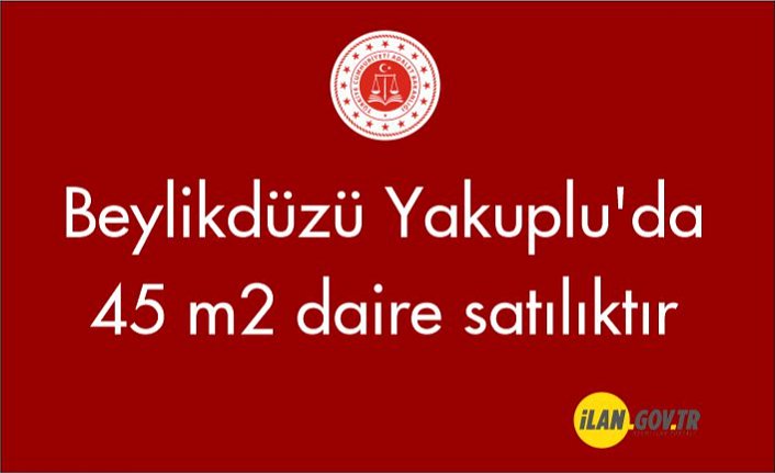 Beylikdüzü Yakuplu'da 45 m² daire satılıktır