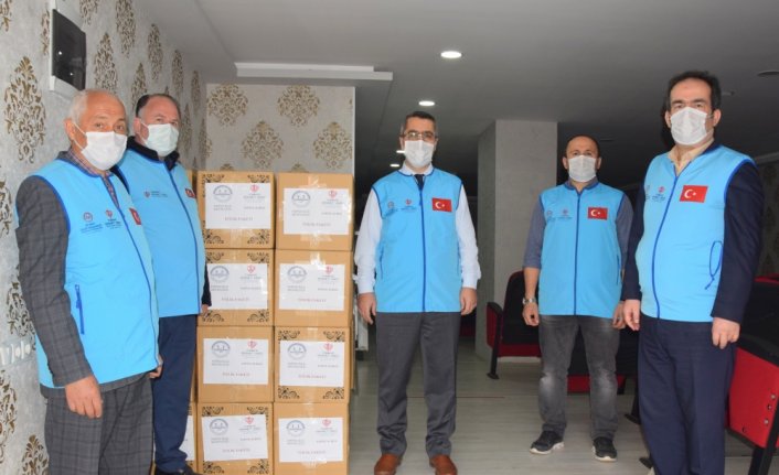 Espiye ilçesinde 241 aileye gıda paketi ulaştırıldı