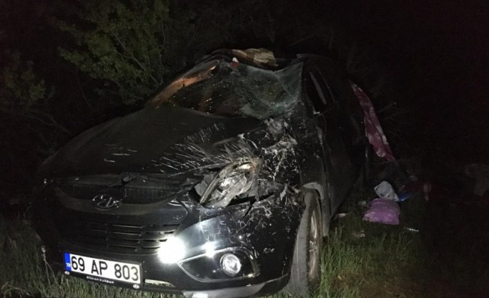 Giresun'da otomobil uçuruma devrildi: 1 ölü, 2 yaralı