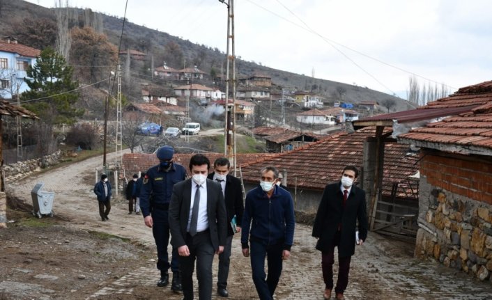 Gümüşhacıköy Kaymakamı Fırat'tan köylere ziyaret