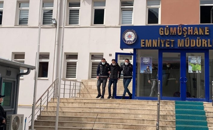 Gümüşhane'deki uyuşturucu operasyonunda 2 şüpheli yakalandı