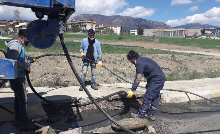 Safranbolu'da altyapı çalışmaları sürüyor