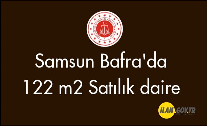 Samsun Bafra'da 122 m2 daire icradan satılıktır