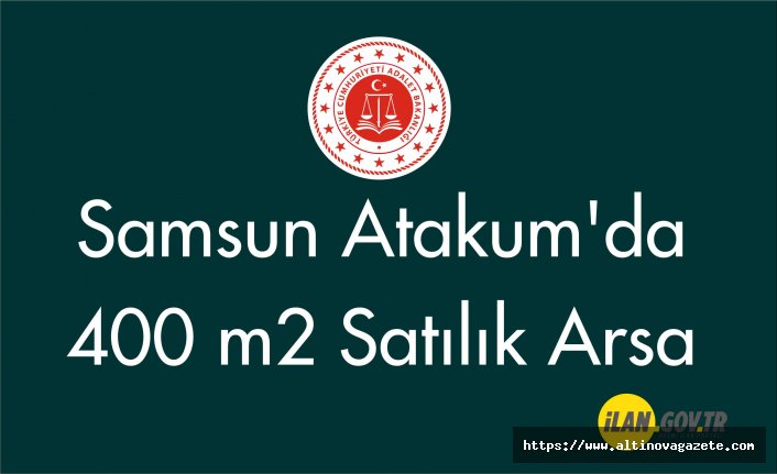 Samsun Atakum'da 400 m2 satılık arsa