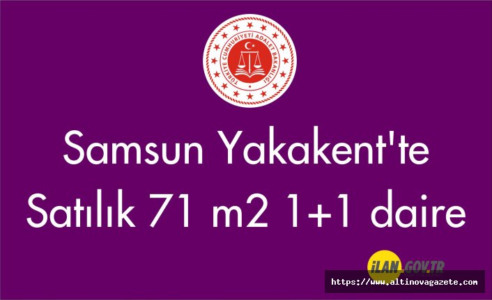 Samsun Yakakent'te Satılık 71 m2 1+1 daire