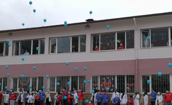 Samsun'da 2 Nisan Dünya Otizm Farkındalık Günü etkinliği düzenledi