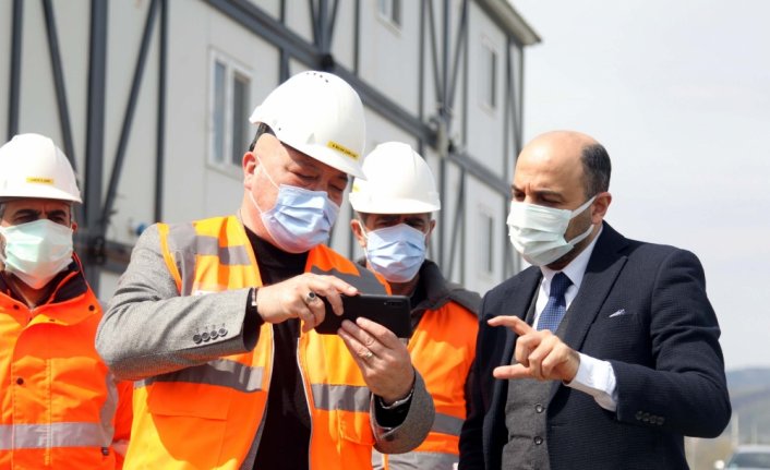 Samsun'da 900 yataklı şehir hastanesinin inşaatı başladı
