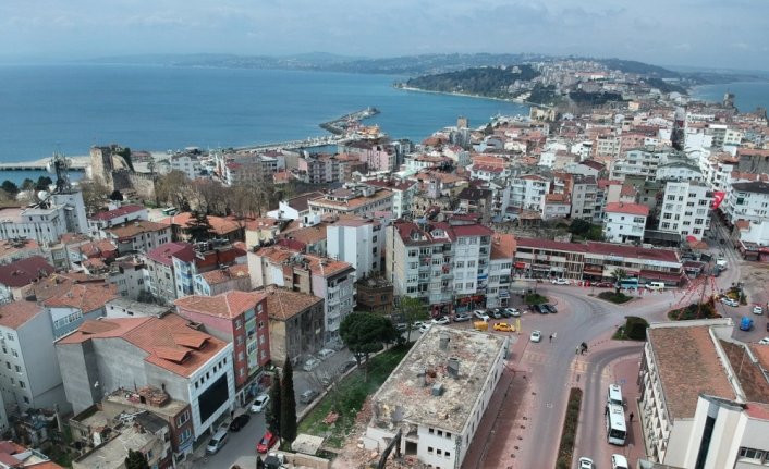 Sinop Kent Meydanı Millet Bahçesi Projesi'nin yapımına başlandı
