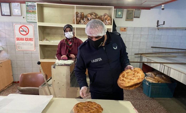 Terme'de fırınlar denetlendi
