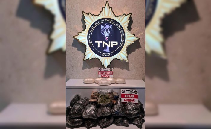 Tokat'ta düzenlenen uyuşturucu operasyonunda yakalanan 4 kişi tutuklandı