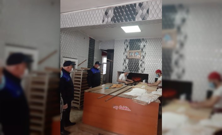 Tokat'ta zabıta, fırınları denetledi