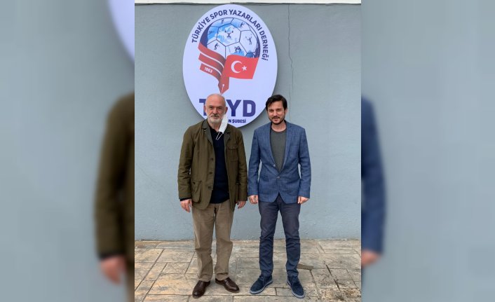 Trabzonspor Kulübü Divan Kurulu Başkanı Sürmen, TSYD Trabzon Şubesi'ni ziyaret etti: