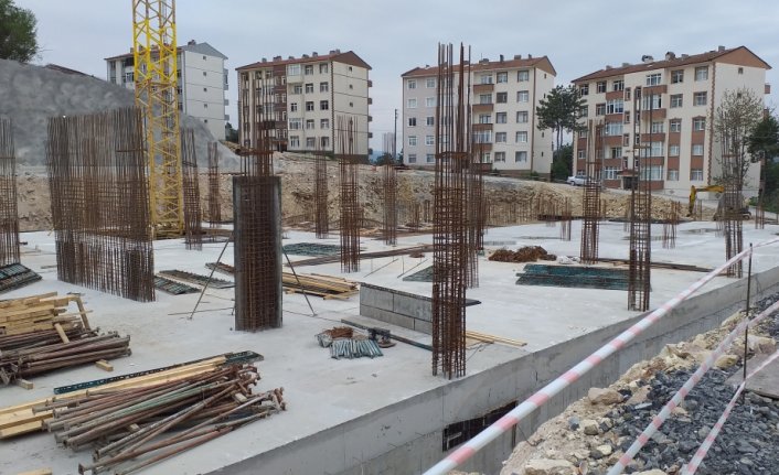 Alaplı Devlet Hastanesi inşaatı devam ediyor