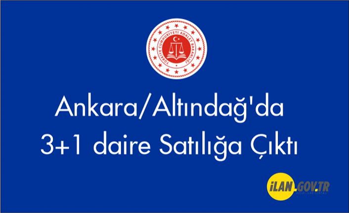 Ankara/Altındağ'da 3+1 daire Satılığa Çıktı