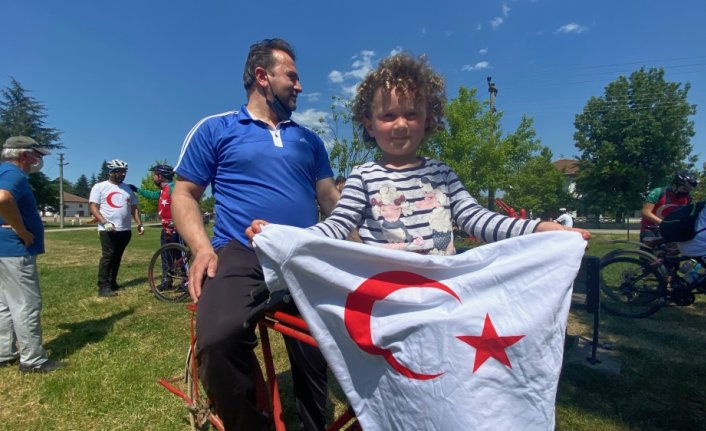 Düzce'de bisiklet pedalları 