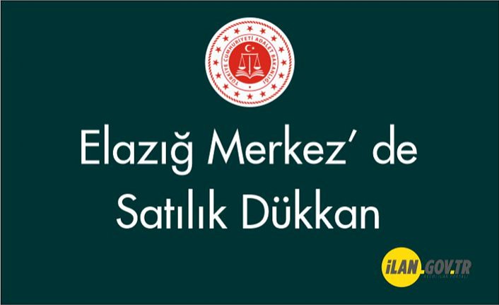 Elazığ Merkez'de Satılık dükkan